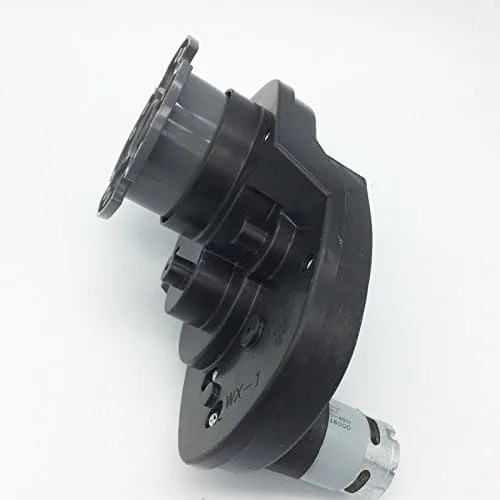 Miniatura 5 de SHENGLE Caja de cambios de 24 V para niños con agujero de eje grande, RS550 24 voltios 30000RPM motor eléctrico de CC con caja de engranajes RS550