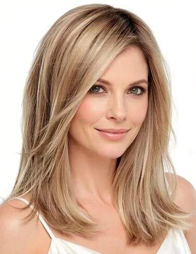 Miniatura 28 de TISHINING Pelucas rubias cortas en capas para mujeres blancas, longitud de la barbilla, color rubio ceniza, parte lateral, peluca Pixie Bob, cabello