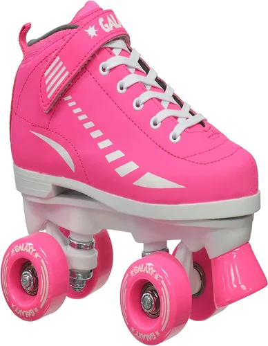 Epic Skates Galaxy Elite - Patines de cuatro velocidades para niños Rosado