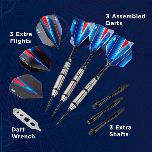 Miniatura 3 de Viper Sidewinder 80% tungsteno punta de acero dardos