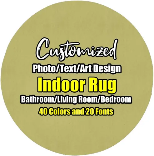 Miniatura 39 de sophiehome Customzied - Alfombras de baño con imagen de texto, alfombra de franela personalizada para interiores para el hogar, dormitorio, baño