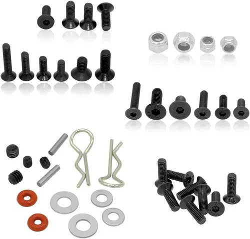 Miniatura 5 de GLOBACT Kit de herramientas de reparación RC de 531 piezas y destornilladores RC hexagonal para Axial Redcat HPI Arrma Losi RC4WD 1/8 1/10 1/12 1/16
