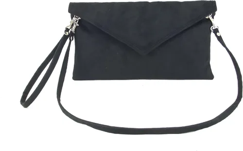 Miniatura 3 de LONI Bolso de mano de gamuza sintética para mujer
