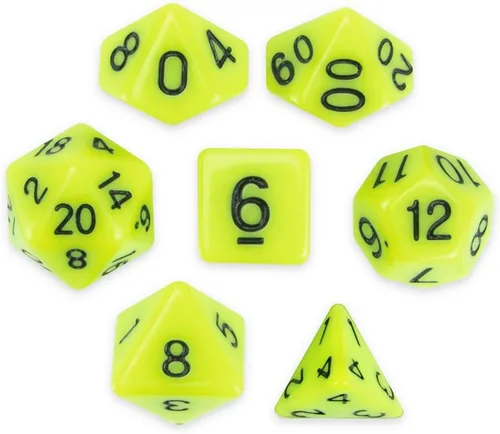 Miniatura 13 de Brybelly Juego de 7 dados poliédricos Series III Wiz - Edición más reciente