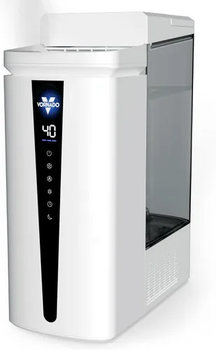 Vornado MISTIC 6 Humidificador ultrasónico para toda la habitación, llenado superior, aromaterapia, tanque de 1.5 galones, salida de 3 galones,