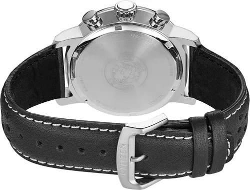 Miniatura 4 de Citizen Men's Eco-Drive Weekender Brycen Chronograph Watch in Stainless Steel
