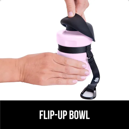 Miniatura 8 de GORILLA GRIP Botella de Agua para Perros, Dispensador de Tazón de Agua Portátil para Perros, Botellas Exprimibles de Viaje para Mascotas a Prueba