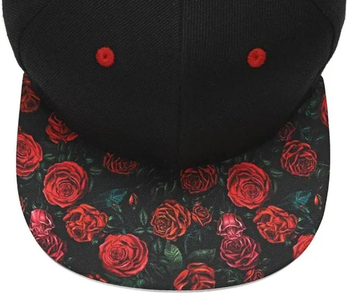 Miniatura 12 de Gorra de béisbol para hombre, estilo hip hop, visera plana, ajustable, unisex, ajustable, transpirable