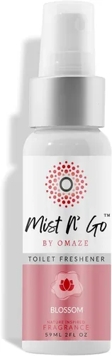 Miniatura 20 de Mist N' Go by Omaze - Aerosol de Baño de Viaje para Inodoro Eliminador de Olores - Aerosol de Inodoro de Viaje para Ambientador de Aire de Baño