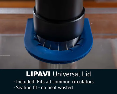 Miniatura 4 de LIPAVI Sistema Sous Vide Modelo NXC15-UNIR - con contenedor C15, estante N15X y una tapa universal - se adapta a prácticamente cualquier máquina