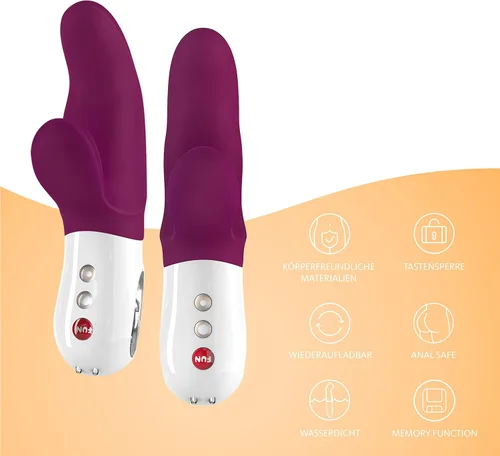 Miniatura 7 de FUN FACTORY Juguetes para adultos Vibrador recargable de silicona serie G5 Juguetes sexuales de lujo para mujeres y juguetes sexuales