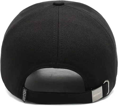 Miniatura 7 de Sombrero vintage de algodón para papá con picos de doble capa ajustable gorra de béisbol de moda para hombre