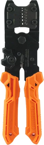 Miniatura 5 de ENGINEER Herramienta de prensado de precisión (tamaño S) hecha en Japón Prensa práctica con juego de matrices intercambiables: PAD-11