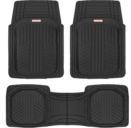Miniatura 14 de Motor Trend 943-GR FlexTough Defender - Tapetes de piso para coche de próxima generación con contorno profundo y resistentes para coche, SUV, camión