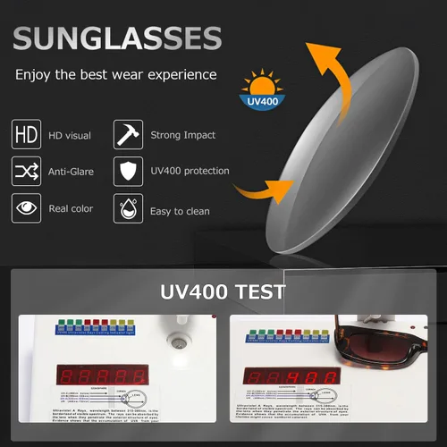 Miniatura 6 de kimorn Lentes de sol rectangulares para mujeres y hombres, modernos, retro, a la moda, gafas de sol vintage de los años 90, protección UV 400, marco