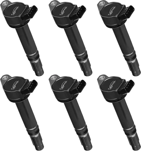 Miniatura 20 de BDFHYK Paquete de bobina de encendido y bujías de iridio compatibles con Audi Volkswagen 2.0L L4 4.2L V8 para UF575 PFR7S8EG, juegos de 4