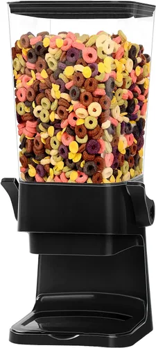 Dispensador de Cereales para Encimera, Contenedores de Cereales de 5.5L Dispensador de Almacenamiento para Despensa, Contenedores de Arroz para