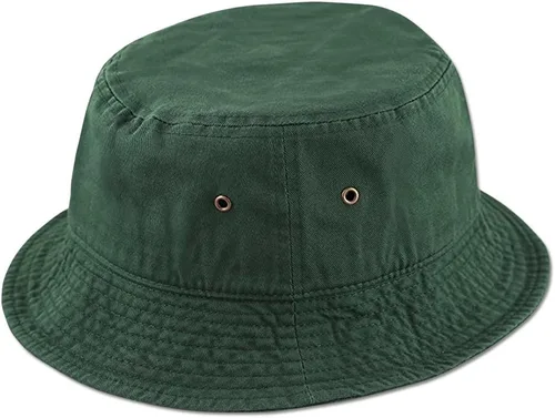 Miniatura 14 de Sombrero de cubo de algodón Pesca Boonie visera visera Sun Safari Verano Camping