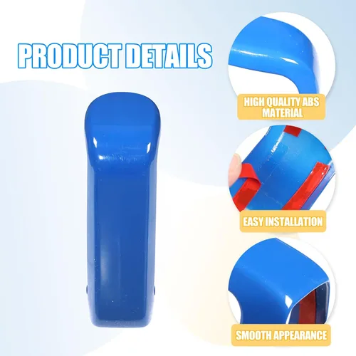 Miniatura 6 de Cubierta de la cabeza de la palanca de cambios de la consola central para Toyota Tundra 2014-2021 accesorios de coche (azul)