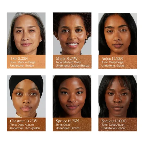 Miniatura 4 de Barra de base de maquillaje Ogee Sculpted Complexion Foundation Stick (Oak 5.5N - Beige medio, matices dorados) Base de maquillaje de cobertura