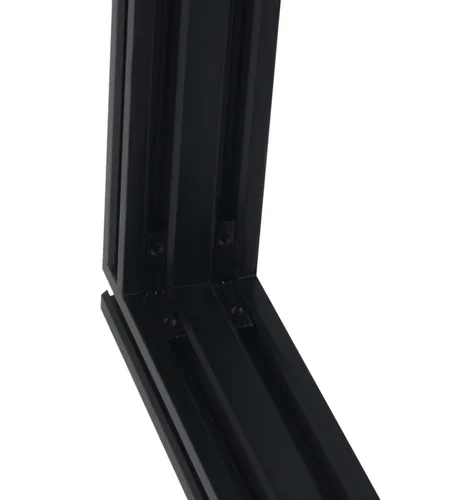 Miniatura 3 de Extrusión de perfil de aluminio 2040 39.370 in 2 piezas ranura en V negro estándar europeo anodizado perfil de aluminio CNC 4 juegos de conectores