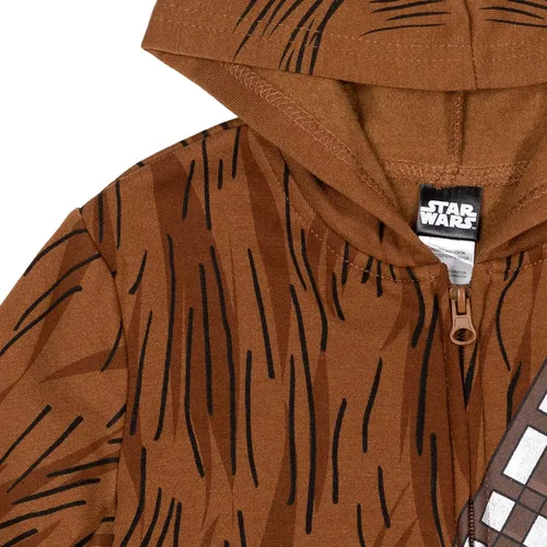 Miniatura 3 de STAR WARS The Child - Sudadera con capucha de forro polar con cremallera para niños pequeños a grandes
