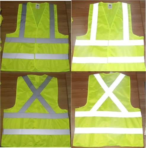 Miniatura 3 de Dazonity Chalecos de seguridad, alta visibilidad, reflectante y tira de alta visibilidad, para hombres y mujeres, trabajo, ciclismo, carretera