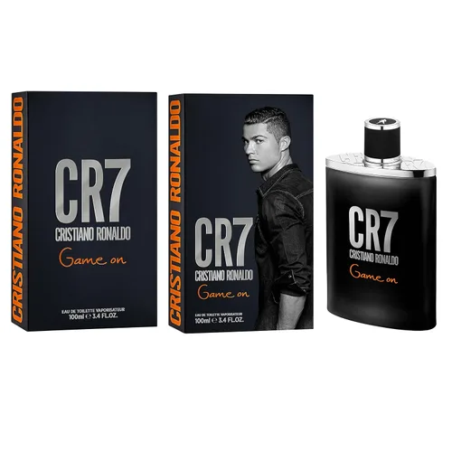 Miniatura 2 de Cristiano Ronaldo CR7 Game On - Fragancia aromática para hombres, aroma amaderado y seductor, esencia tropical y densa, una estética oscura