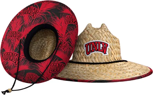 Miniatura 37 de FOCO - Sombrero de paja con logotipo de equipo universitario de NCAA y estampado floral para hombre TEAM LOGO