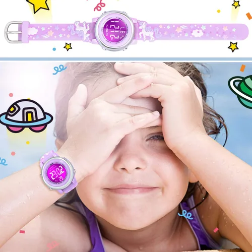 Miniatura 6 de Girls Watches Age 3-10 with Waterproof Alarm - Best Gifts for Girls