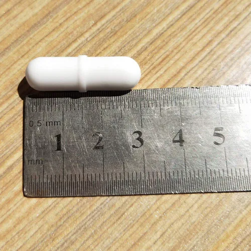 Miniatura 4 de Barras de agitación magnéticas de laboratorio PTFE agitador magnético mezclador barras agitadoras varilla agitadora, diámetro 0.354 in