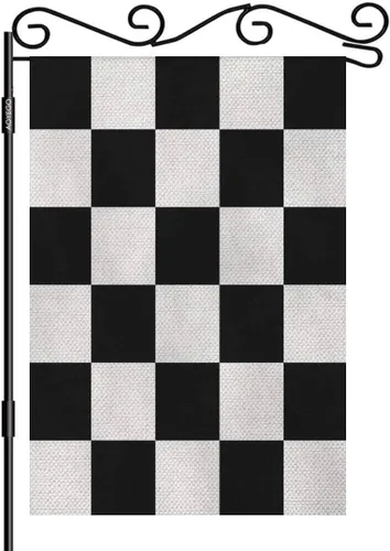 Miniatura 11 de AOYEGO Border Collie - Bandera de arpillera de doble cara de tela de alta calidad para perros, mascotas, cachorros, animales en blanco y negro