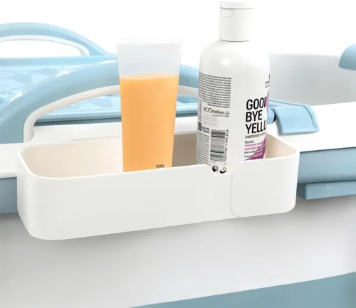 Miniatura 8 de Bañera plegable de 40", bañera portátil de plástico con cubierta térmica, tubo de drenaje, diseño de gran espacio para adultos, fácil de almacenar