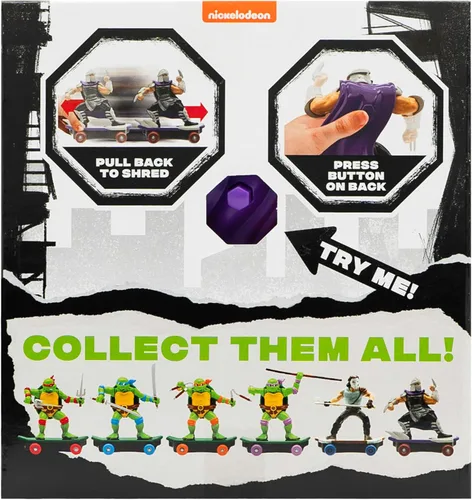 Miniatura 3 de Teenage Mutant Ninja Turtles - Trituradoras de alcantarillado de 5 pulgadas, edición clásica, para edades de 3 años o más, figura de acción