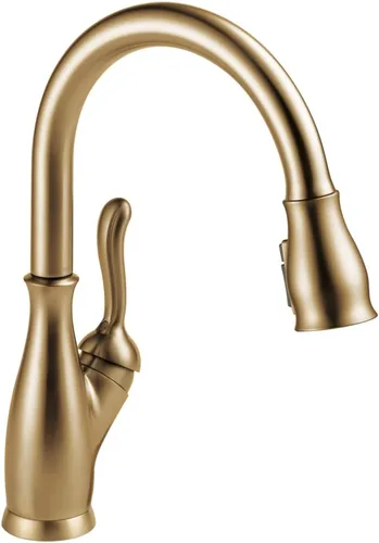 Miniatura 10 de DELTA FAUCET Leland - Grifo para cocina de níquel cepillado con función táctil, monocontrol con rociador extensible, tecnología Touch2O y cabezal