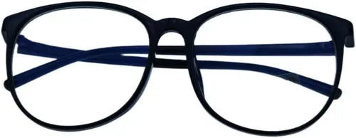 Miniatura 4 de Shiratori Retro Round Blue Light Blocking Glasses for Women Men, Lightweight Metal Temple Eyeglasses
