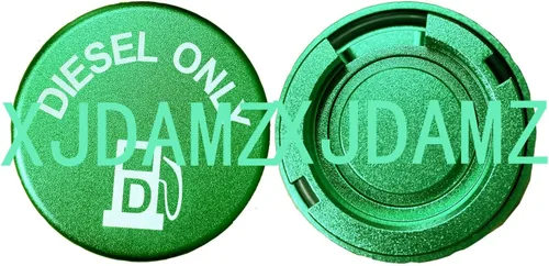 Miniatura 2 de Tapa de tanque de combustible diésel de aluminio para el último Dodge Ram 2019-2025 1500 2500 3500 solamente