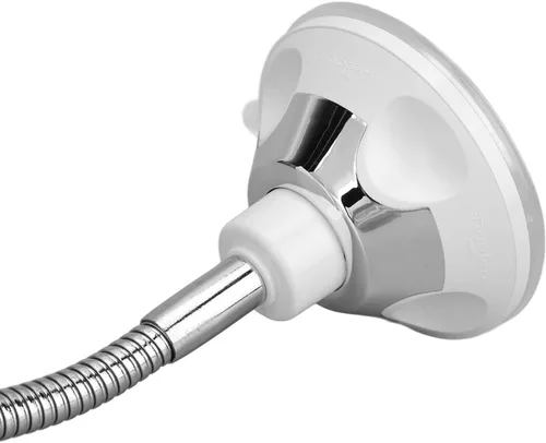 Miniatura 7 de Espejo de aumento giratorio de 360°, funciona con pilas, aumento de 10X, flexible, inalámbrico, cuello de ganso, luz de relleno LED, ventosa, cuello