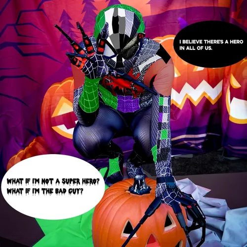 Miniatura 7 de Magoog Dedos articulados de Halloween con guantes, extensiones de dedos articuladas, mano de esqueleto espeluznante con garras de hueso, accesorios