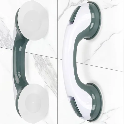 Miniatura 10 de Mango de Ducha 1 Paquete Barras de Agarre para Bañeras y Duchas, Barras de Agarre de 12 Pulgadas para Baño con Ventosa de Sujeción Fuerte, Barra