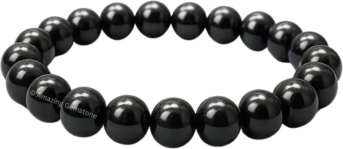 Miniatura 458 de Amazing Gemstone Pulsera de cristal para mujeres y hombres, pulsera de cristal curativo de protección, pulsera elástica con cuentas de piedras