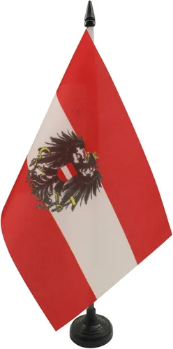 Miniatura 91 de United Kingdon Coat of arms Table Flag 5'' x 8'' - UK - British - England Desk Flag 21 x 14 cm - Black plastic stick and base - AZ FLAG Escudo
