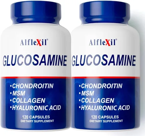 Suplemento nutricional de glucosamina y condroitina de alta calidad, soporte saludable para articulaciones, huesos y rodillas, rico en MSM y