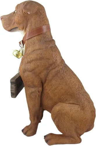 Miniatura 3 de DWK Letrero de Bienvenida para Perros del Porche Delantero para Exteriores Estatua Decorativa Lindo Letrero de Bienvenida de Perro para Porche