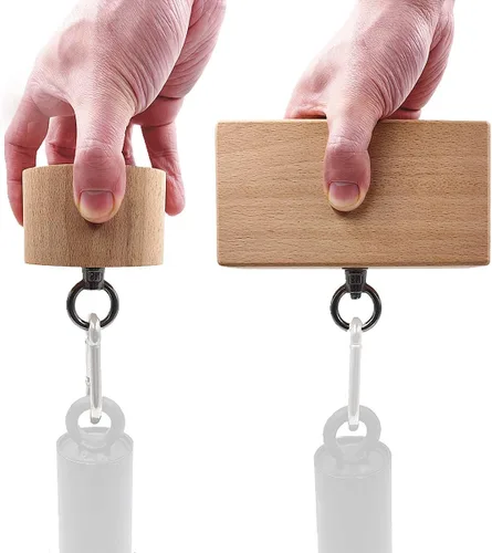 Miniatura 7 de Empuñadura de bloque de pellizco de madera Entrenamiento Escalada Power Grip Antebrazo Dedo Ejercitador de dedos Equipo de fortalecimiento