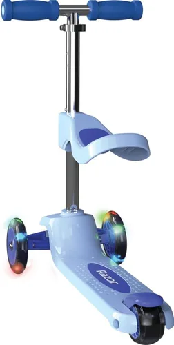 Miniatura 2 de Razor Rollie, Scooter de 3 ruedas para niños más pequeños, opciones de conducción sentada y de pie, ruedas iluminadas