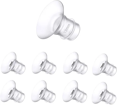 Miniatura 13 de Insertos de brida de 15 mm y 17 mm para Medela, pantallas/bridas Spectra de 24 mm, compatibles con TSRETE, CPPSLEE, extractor de leche ponible