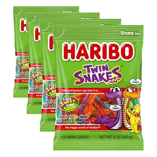 Miniatura 4 de Haribo, Bolsa de cereza gemela, 5 oz