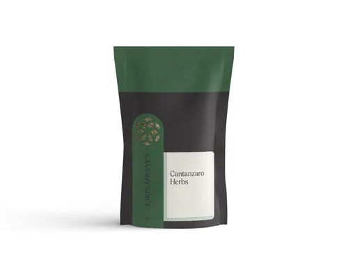 Savory Spice Cantanzaro Herbs (1.25 onzas) – Condimento de hierbas italianas sin sal con limón y ajo – Mezcla de especias italianas multiusos para