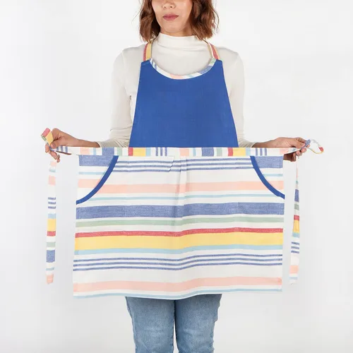 Miniatura 5 de Now Designs Delantal pequeño, a cuadros, 25 pulgadas de ancho x 28 pulgadas de alto